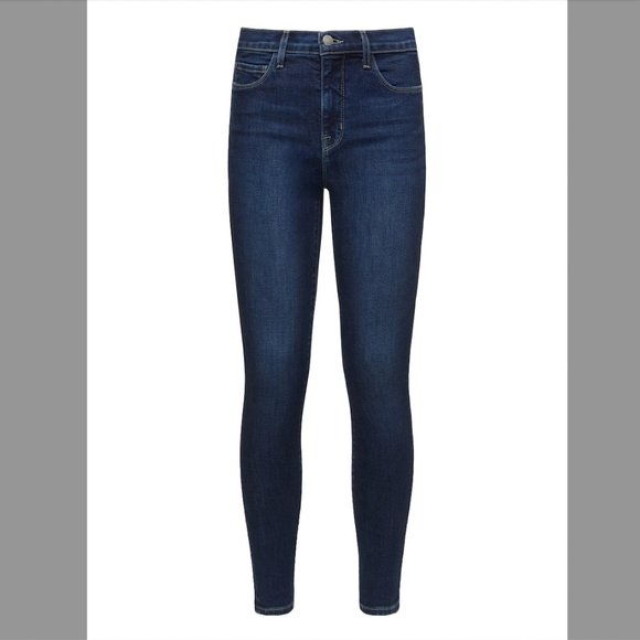 L'AGANCE -  Marguerite Skinny High Rise Jeans in Avalon - Picture 1 of 9